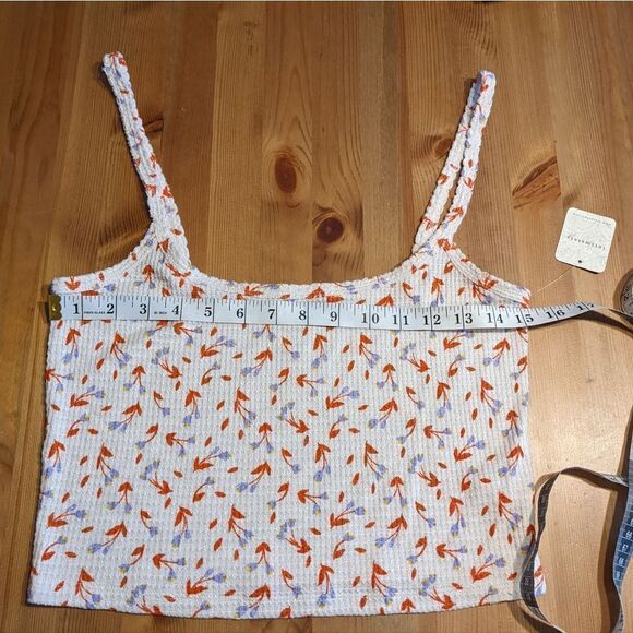 Free People One Of The Girls Tank Tea Large NEW c002 - Picture 3 of 7